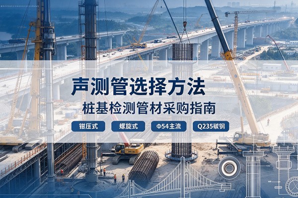 旺苍声测管选型标准